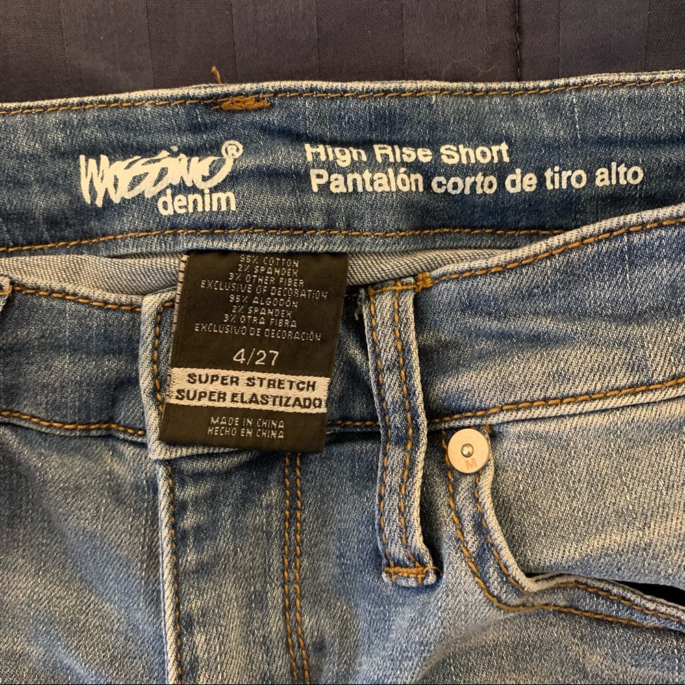 Mossimo High-Rise Shorts with Lace Size 27 - Picture 3 of 3